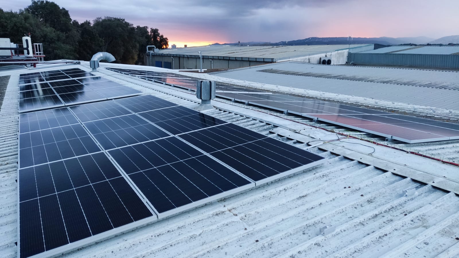 Instalación industrial 300kw Madrid