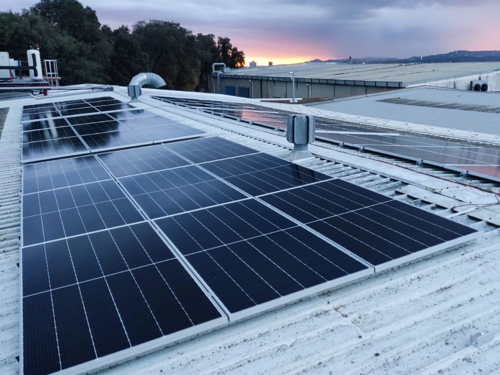 Instalación industrial 300kw Madrid