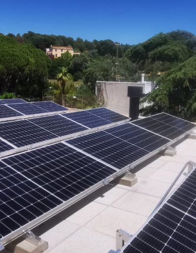 Instalación solar industrial